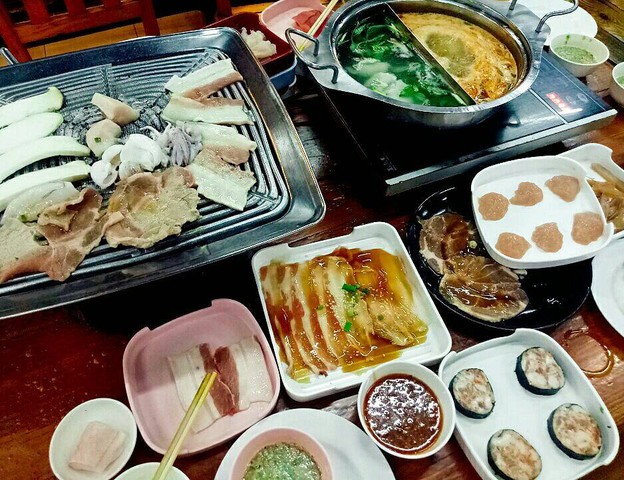 เมนูของร้าน ซุ้มสบายบุฟเฟ่ต์