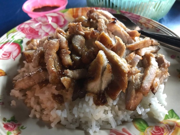 เมนูของร้าน ลพบุรี คอหมูย่าง