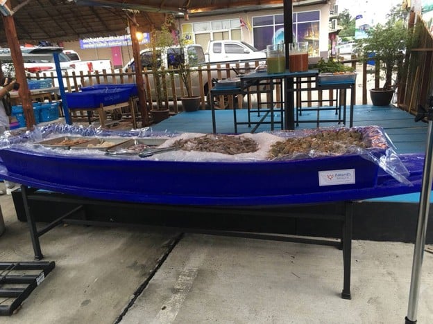 บรรยากาศ หอยใหญ่ไข่เต็ม