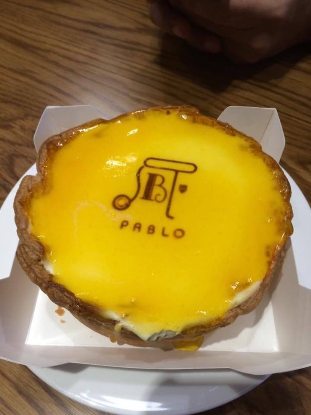 เมนูของร้าน Pablo Dotonbori