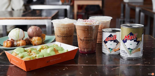 เมนูของร้าน ปาท่องโก๋เสวย คาเฟ่ บางลำพู