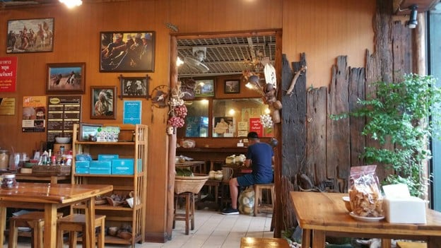 บรรยากาศ ขนมจีนบ้านผู้การ -