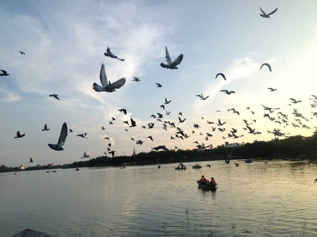 บรรยากาศ บึงแก่นนคร