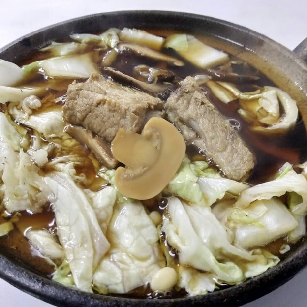 เมนูของร้าน อ้วนบะกุ๊ดเต๋ ประชานิเวศน์