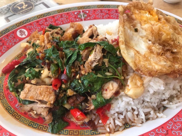 เมนูของร้าน HK เป็ดย่าง หมูแดง