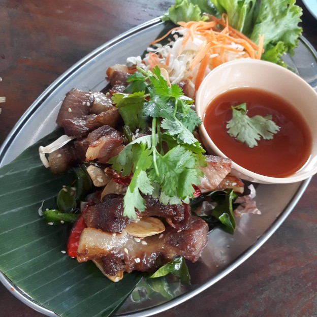 เมนูของร้าน ส้มตำสุวลัย