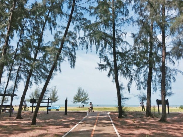 บรรยากาศ วนอุทยานปราณบุรี