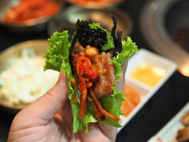 เมนูของร้าน Jinsung Korean Restaurant