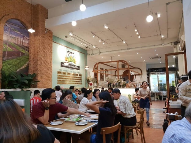 บรรยากาศ สวนผัก โอ้กะจู๋ The Circle Ratchapruk