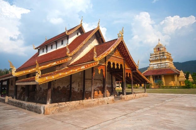 บรรยากาศ วัดศรีโพธิ์ชัย