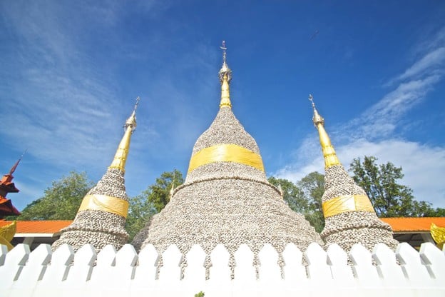 บรรยากาศ วัดเจดีย์หอย