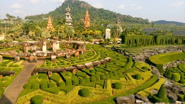 บรรยากาศ สวนนงนุชพัทยา