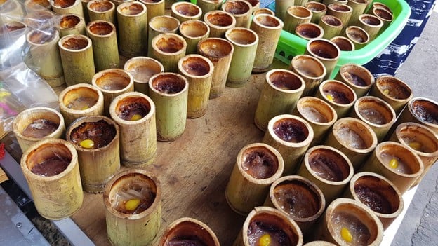 เมนูของร้าน ข้าวหลามแม่นิยม