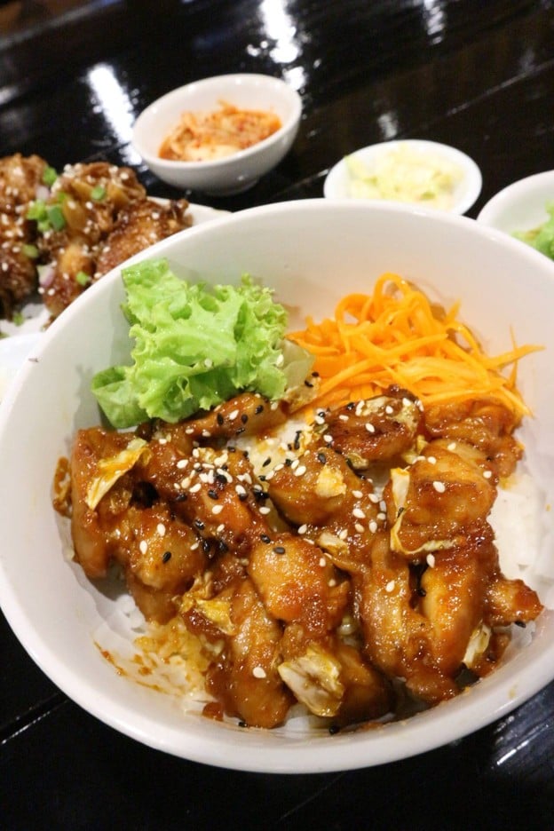เมนูของร้าน Mori Korean Restaurant
