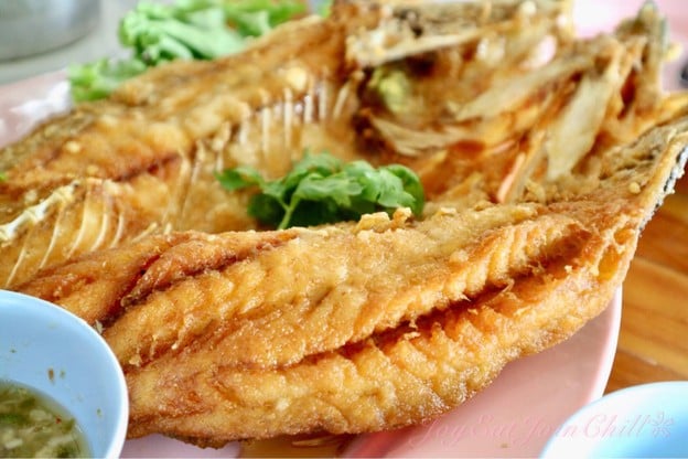 เมนูของร้าน ครัวครูหมูอาหารทะเล