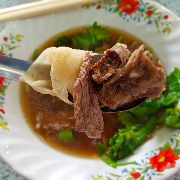 เมนูของร้าน ชิ่ว เนื้อวัวไร้เทียมทาน