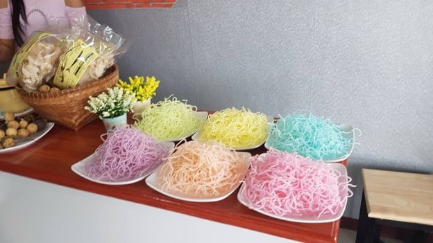 เมนูของร้าน ร้านหนมจีนทอด