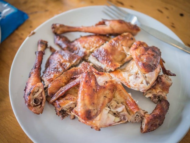 เมนูของร้าน ภูเรือไก่ย่าง