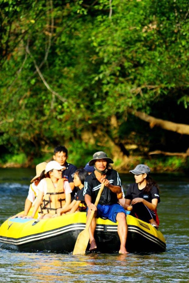 บรรยากาศ แก่งแม่น้ำซองกาเลีย