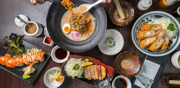 เมนูของร้าน Hamakatsu อารีย์
