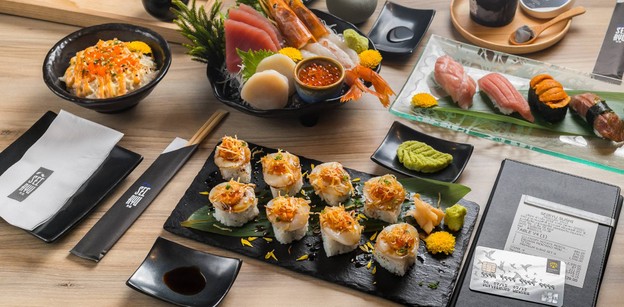 เมนูของร้าน Seiryu Sushi ศาลาแดง