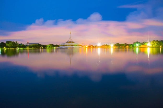 บรรยากาศ สวนหลวง ร. 9