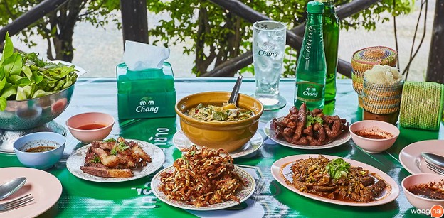 เมนูของร้าน สองพี่น้อง (ไดโนเสาร์)  บุรีรัมย์