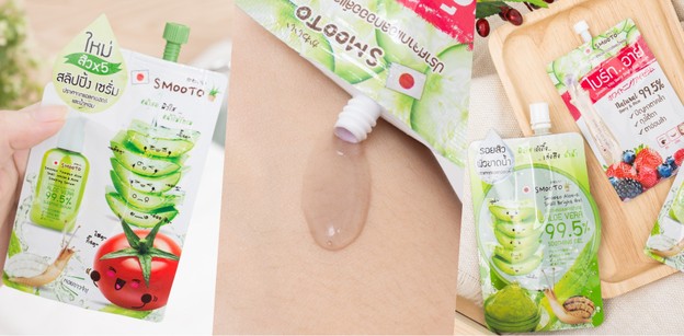 รีวิว เซตลดสิว Smooto ครีมซองขายดีในเซเว่น