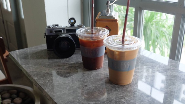 เมนูของร้าน Bless Coffee Roaster