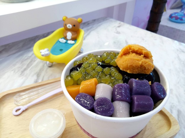 เมนูของร้าน Mr.Q Taiwanese Dessert