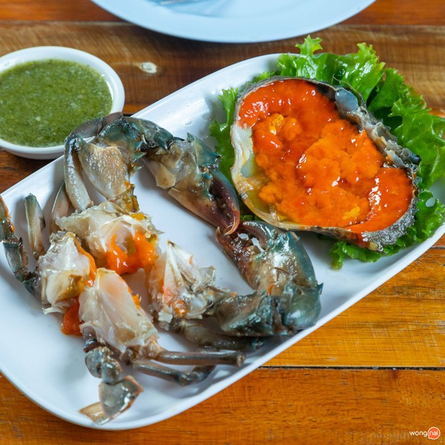 แห้วซีฟู๊ด ปูดองหัวปลาหม้อไฟ พุทธมณฑลสาย 2