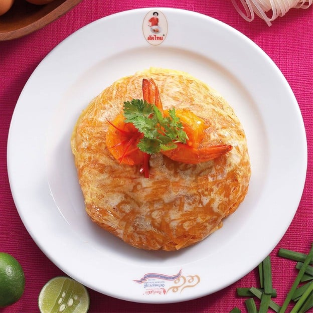 เมนูของร้าน ทิพย์สมัย ผัดไทยประตูผี ฝั่งพระนคร