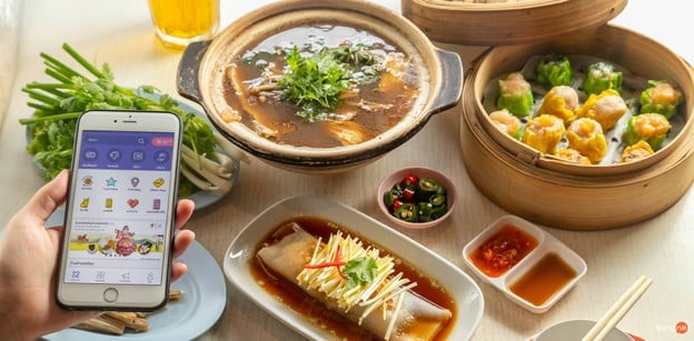 เมนูของร้าน โชคดีติ่มซำ ถนนบรรทัดทอง