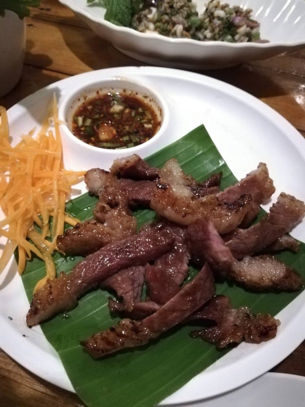 เมนูของร้าน ครกไม้ไทยลาว ลาดปลาเค้า 24