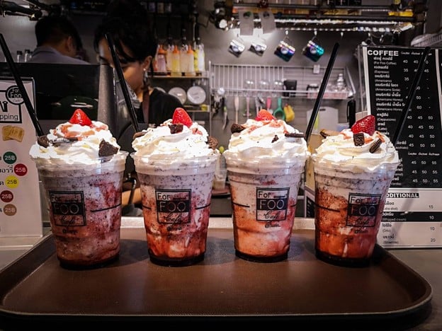 For Foo Cafe' ฟอร์ฟู่คาเฟ่ ถนนหลักเมือง จังหวัดสุรินทร์