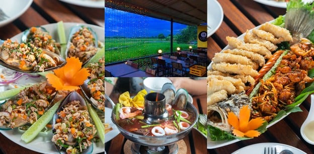 [รีวิว] ธรรมดาดี ร้านอาหารฉะเชิงเทรา บรรยากาศดี วิวทุ่งนา