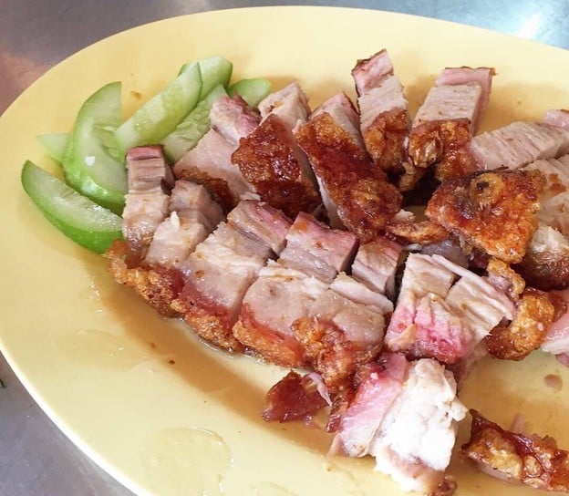 เมนูของร้าน หมูกรอบนายไซ ประชาชื่น