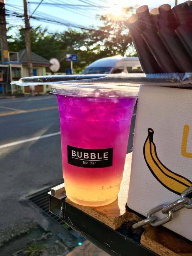 เมนูของร้าน Bubble Tea Bar ป่าตอง