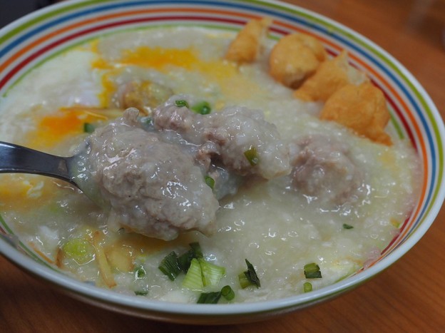 เมนูของร้าน โจ๊กสามย่าน บรรทัดทอง