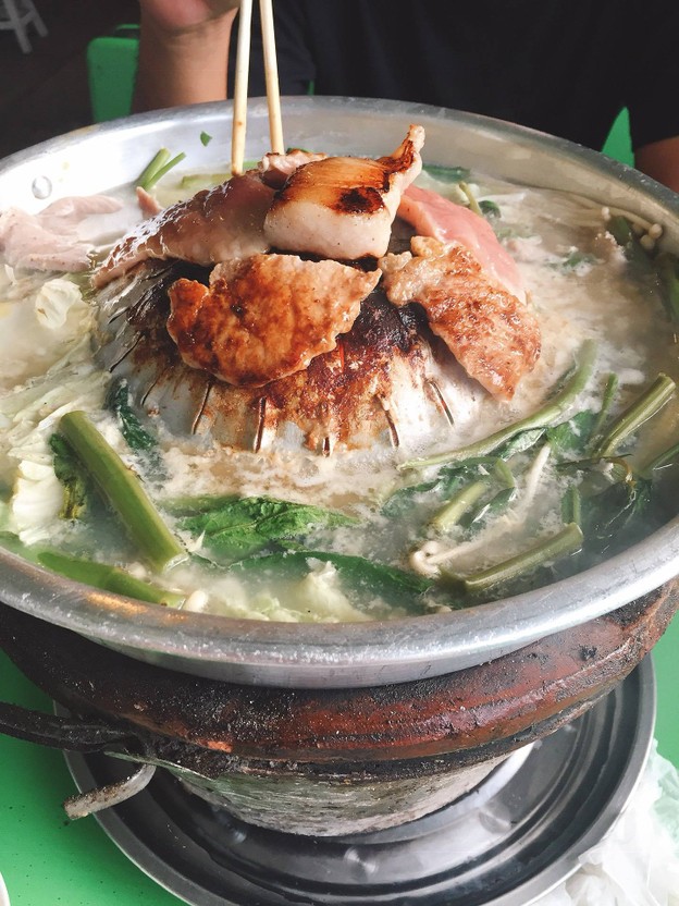 เมนูของร้าน สุมหัวหมูกระทะ