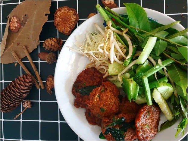 ขนมจีนเตาถ่าน หาดใหญ่