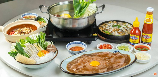 เมนูของร้าน เอี่ยวไถ่ สุกี้โบราณ ไทวัสดุบางนา
