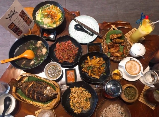 เมนูของร้าน Roots