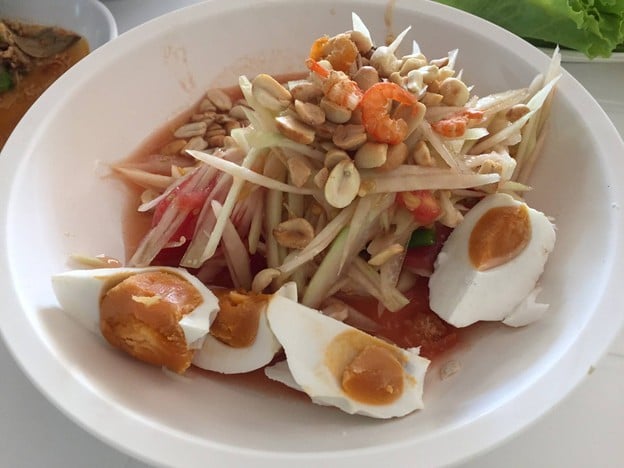 เมนูของร้าน ไก่ย่างปรีชา ปลาเผา