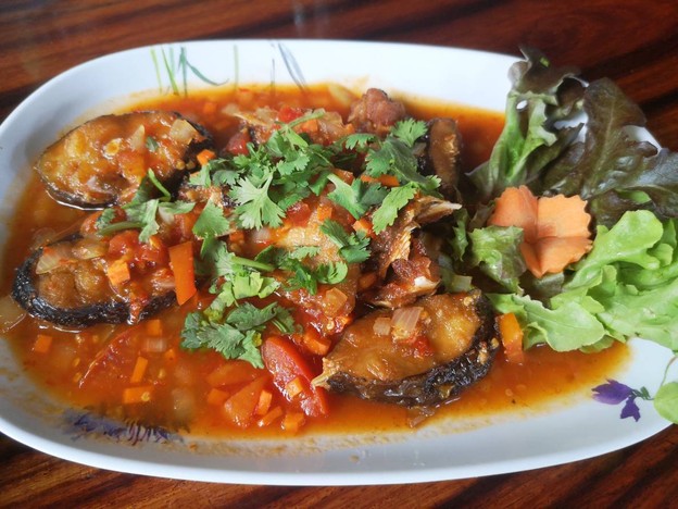 เมนูของร้าน ครัวผักหวานบ้าน ไร่นฤบดินทร์ สาขา 1 แสงชูโต