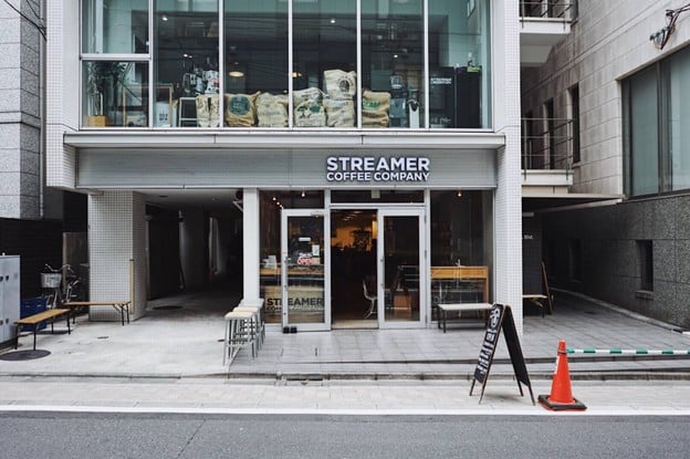 หน้าร้าน STREAMER COFFEE COMPANY ストリーマー・コーヒー・カンパニー Shibuya