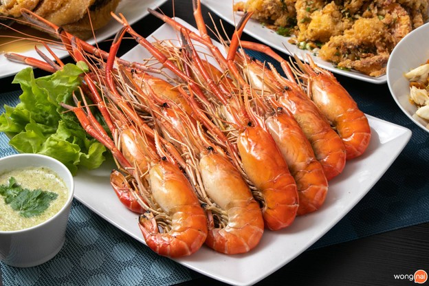 เมนูของร้าน Seafood Express พระรามเก้า