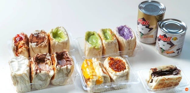 เมนูของร้าน ปังเด็ด สีลม