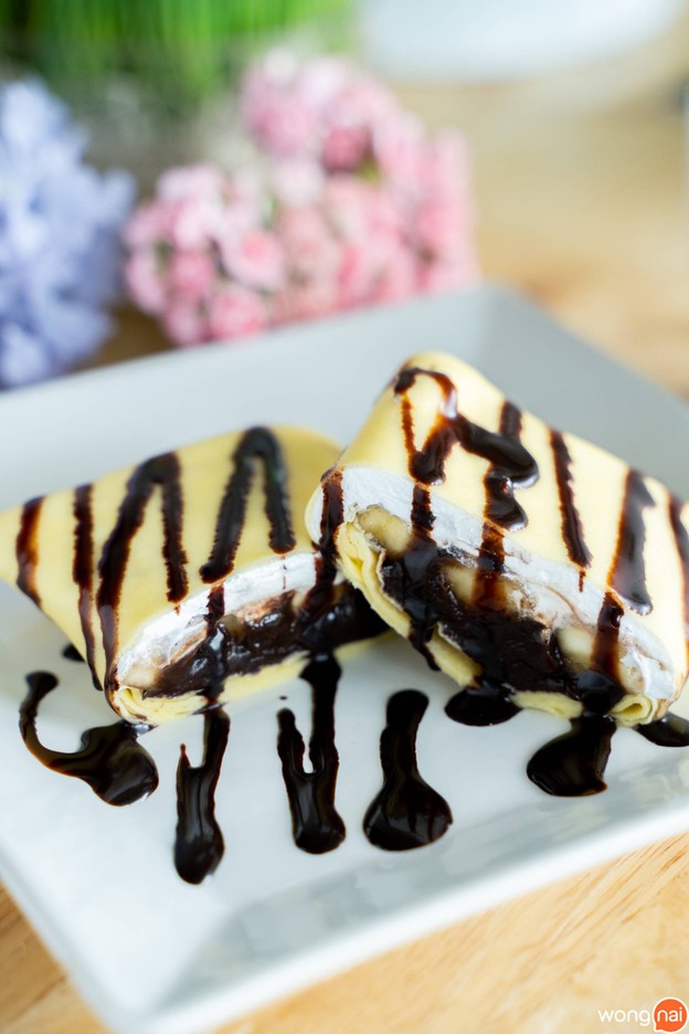 เครปเย็น Binmarn Sweet Box Cafe