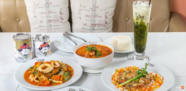 Steve Café & Cuisine Dhevet Branch (สตีฟ คาเฟ่ แอนด์ ครุยซีน สาขา เทเวศร์) เทเวศร์